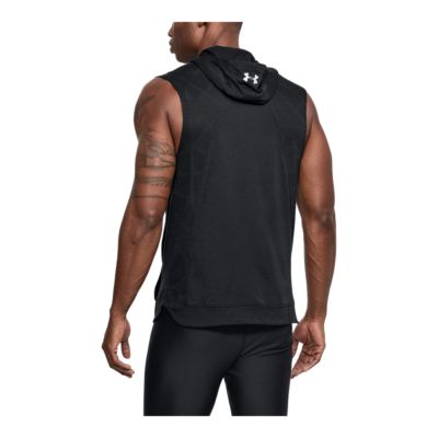 sleeveless running hoodie