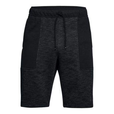 under armour baseline fleece shorts