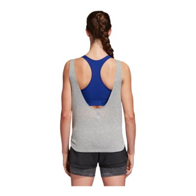 adidas low back tank top ladies