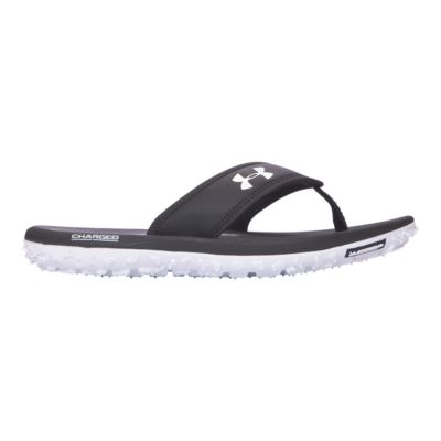 mens under armor flip flops