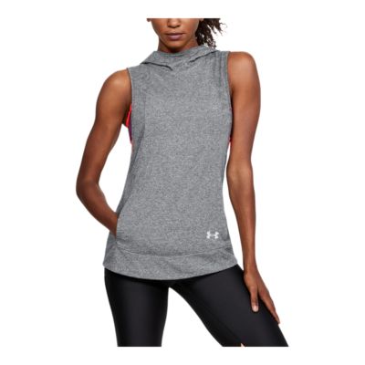 under armour women's sleeveless hoodie