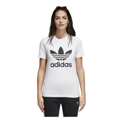 adidas Originals Women's Trefoil T Shirt | Sport Chek