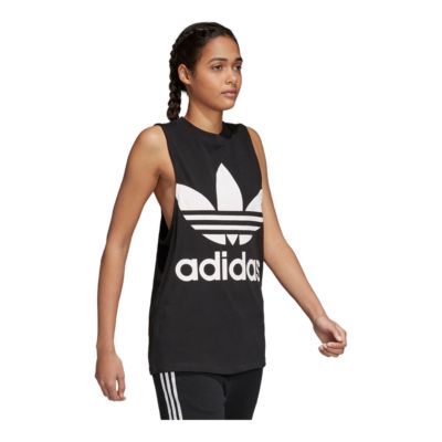 adidas women's trefoil tank