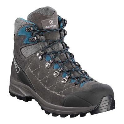 grey hiking boots