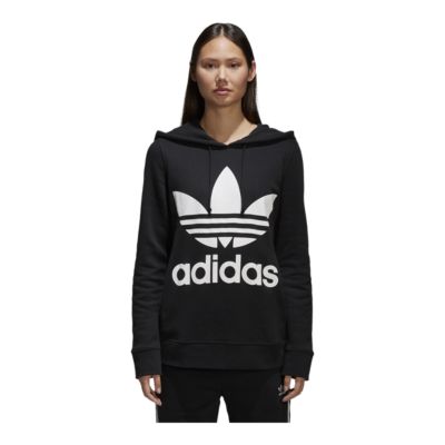 adidas trefoil hoodie