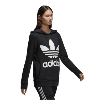 adidas originals women's oversized trefoil sweater