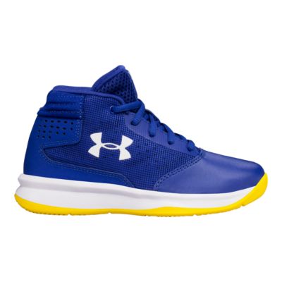 under armour shoes blue and yellow