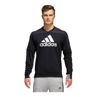 adidas sport id crew sweatshirt