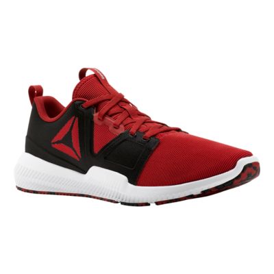 reebok red black shoes