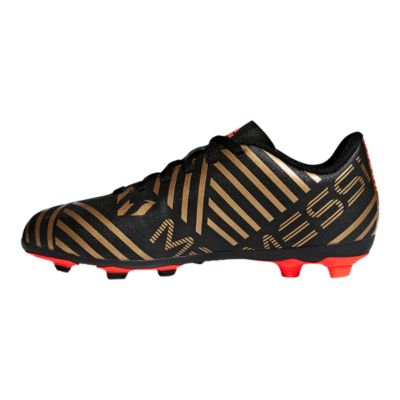 black messi cleats