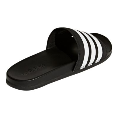 adidas men's adilette cloudfoam slides