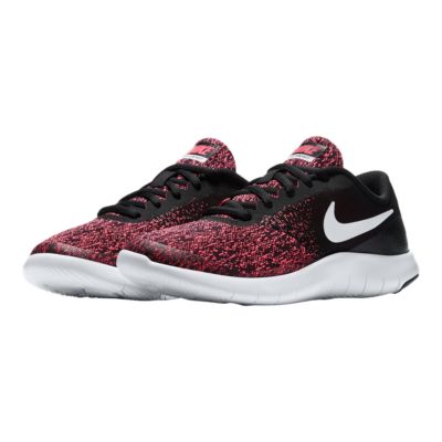 nike flex contact pink and black