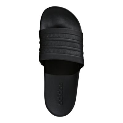 adidas black slides womens
