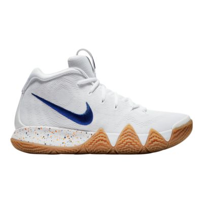 kyrie 4 white royal