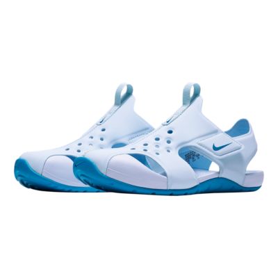 baby blue nike sandals