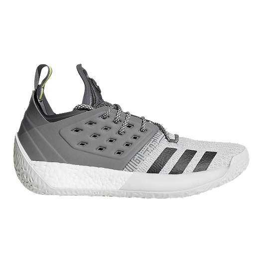 adidas Men's Harden Vol 2 Basketball Shoes SilverGrey adidas Men's Harden Vol 2 Basketball Shoes SilverGrey