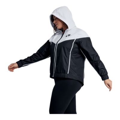 plus size windbreaker nike