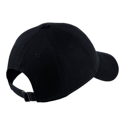black on black nike cap