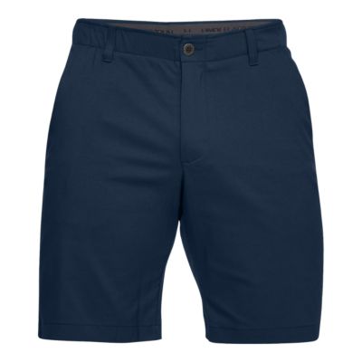 blue under armour golf shorts