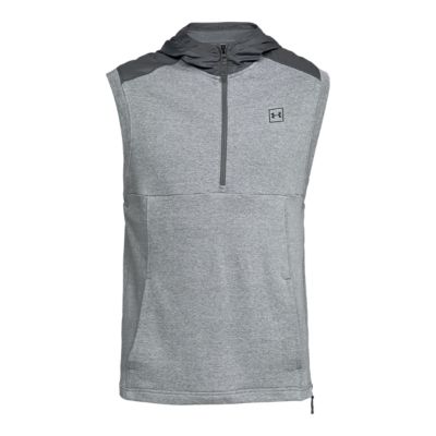 under armour threadborne sleeveless hoodie