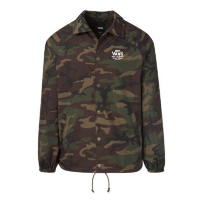 vans camouflage jacket