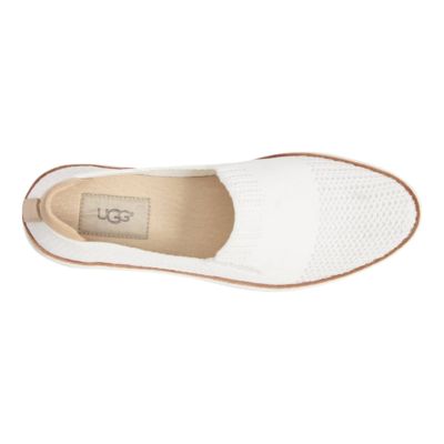 ugg sammy slip on white