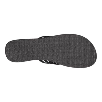 sanuk yoga salty black