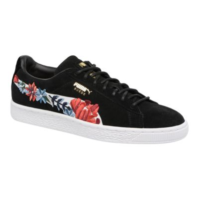 puma shoes with flowers
