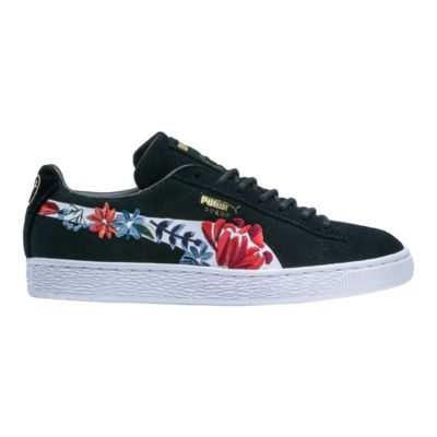 puma shoes with flowers