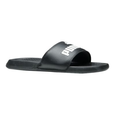 puma popcat slides leopard