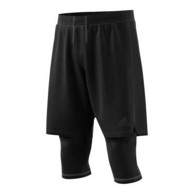 adidas tango shorts with tights