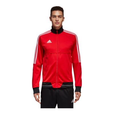 adidas tiro 17 training jacket red