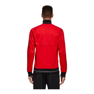 adidas tiro jacket red