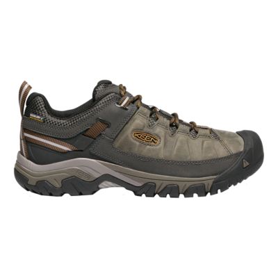 mens leather waterproof walking shoes