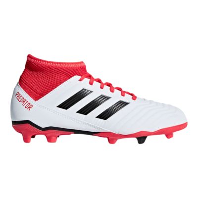 black and red adidas soccer cleats
