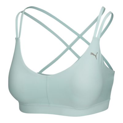 puma yogini lux strappy bra