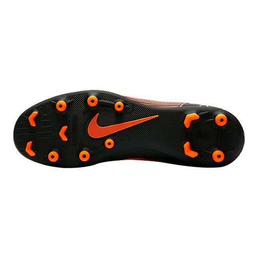 Nike Men's Mercurial Superfly 6 MG Soccer Cleats - Black/Orange/White Sport Chek