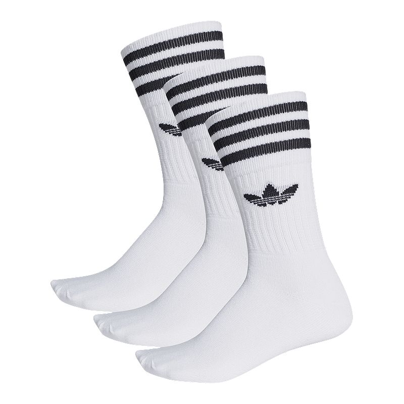 adidas Men's Originals Solid Crew Sock 3 Pack | Sport Chek