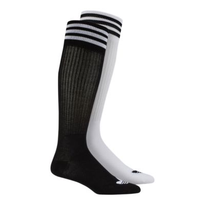 adidas solid knee socks
