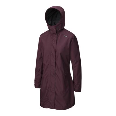 ladies lined rain jacket