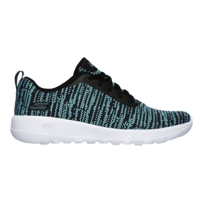 skechers women's go walk shoes teal