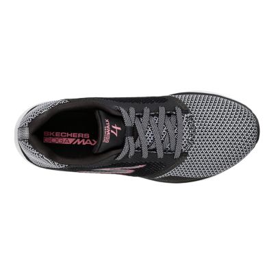 dark grey skechers womens