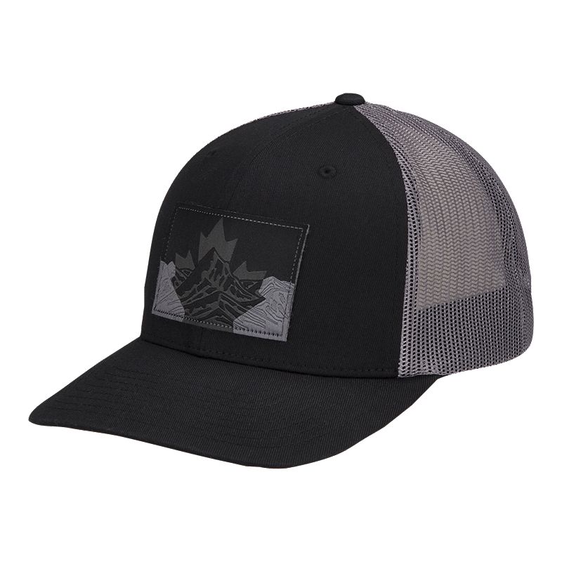 Men's Mesh Snapback Hat Black Canadian | Chek