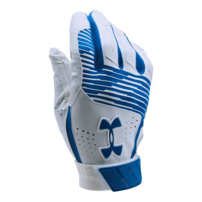 blue under armour gloves
