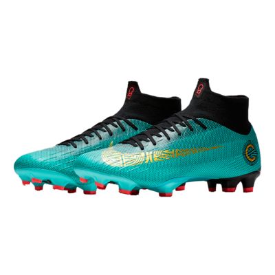 Nike Mercurial Superfly VI Pro FG Football Boots Men black.