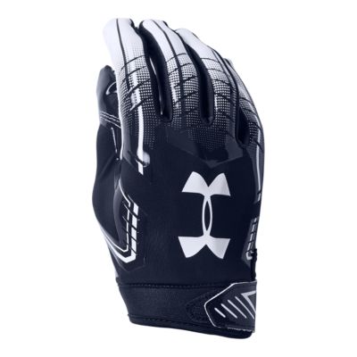 under armour navy gloves
