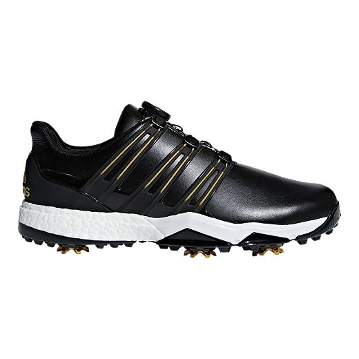 lb querido Entender mal adidas Golf Men's Powerband BOA Boost Golf Shoes - Black/Gold/White | Sport  Chek