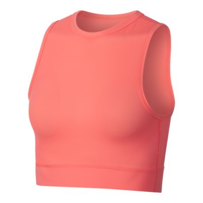 nike miler race crop tank