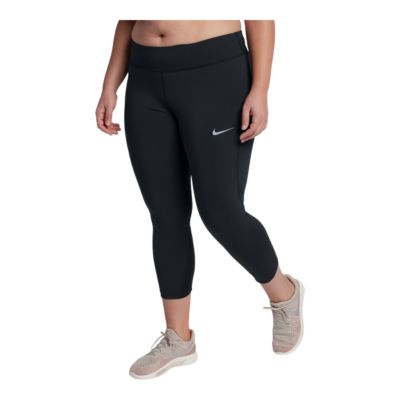 nike epic lux running crops