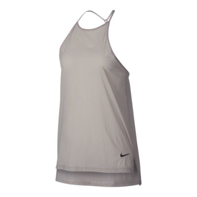 nike women's dry slim strappy tank top